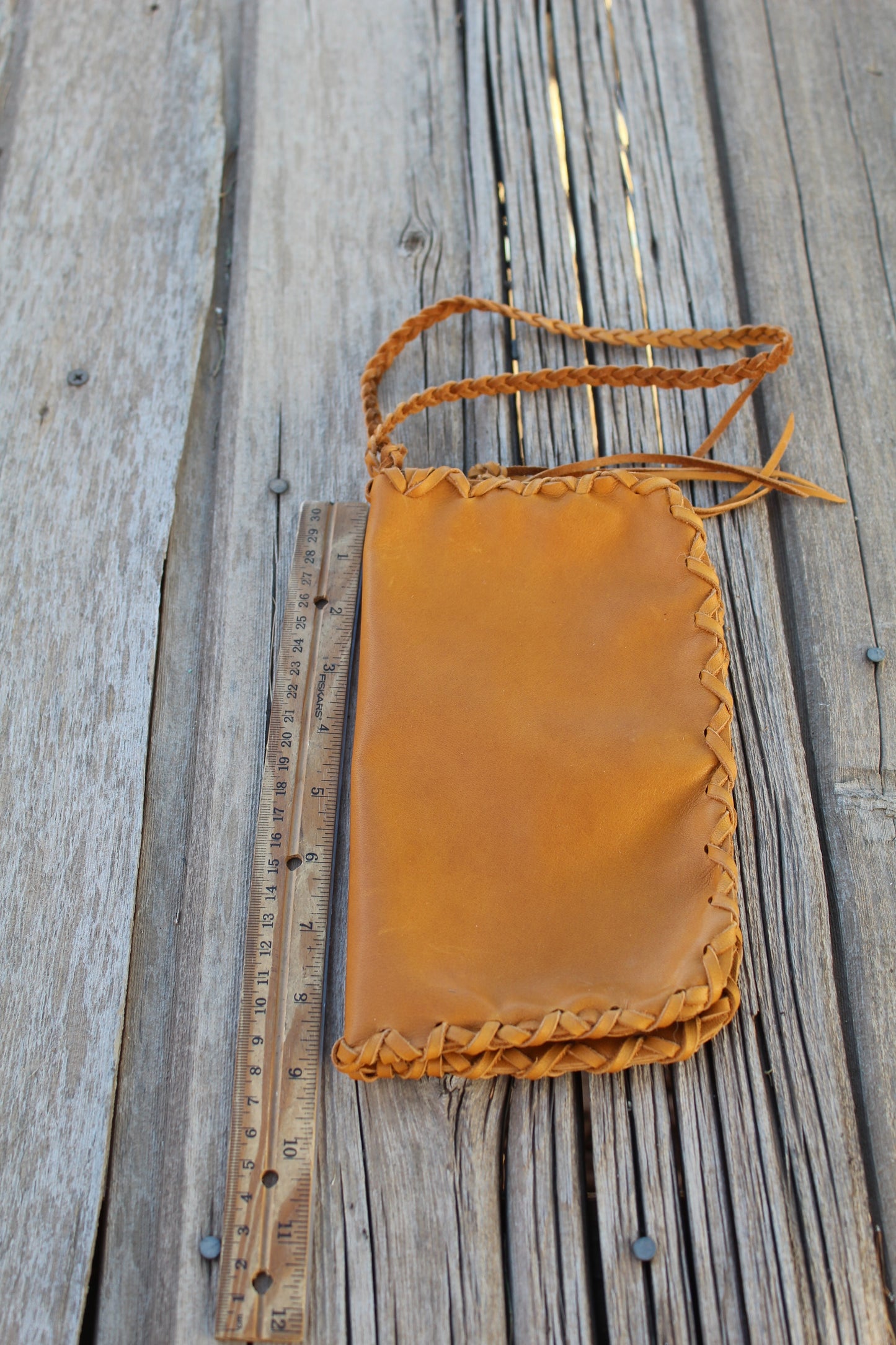 Leather phone bag, phone wrist bag, leather phone wallet