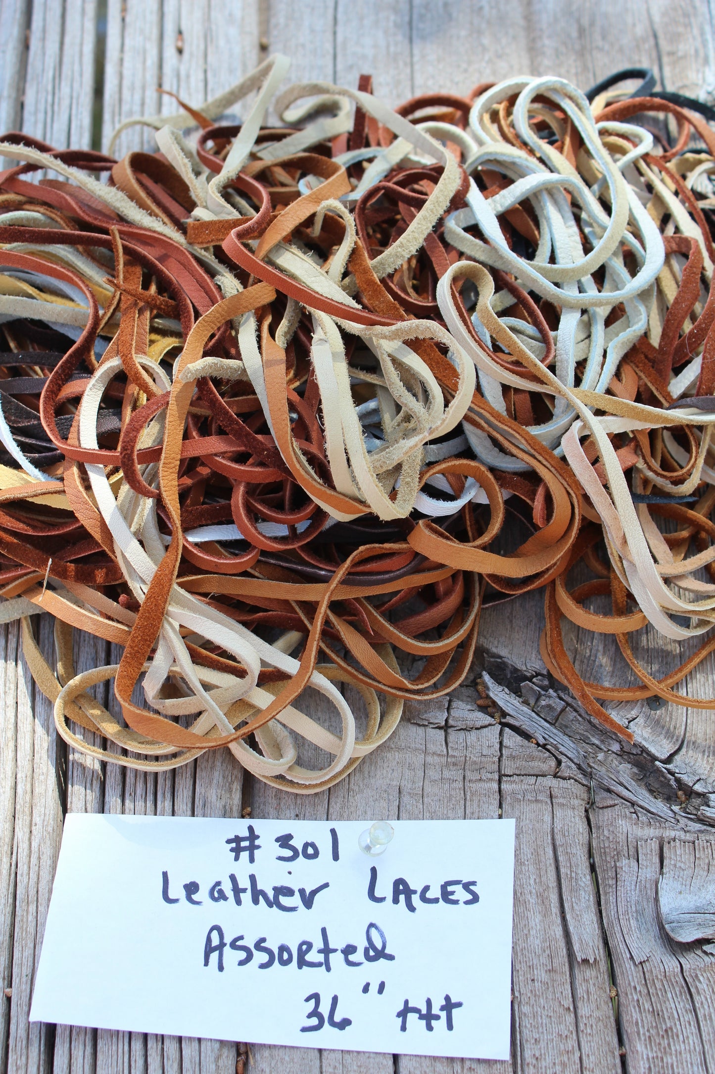 long leather laces, leather craft supplies