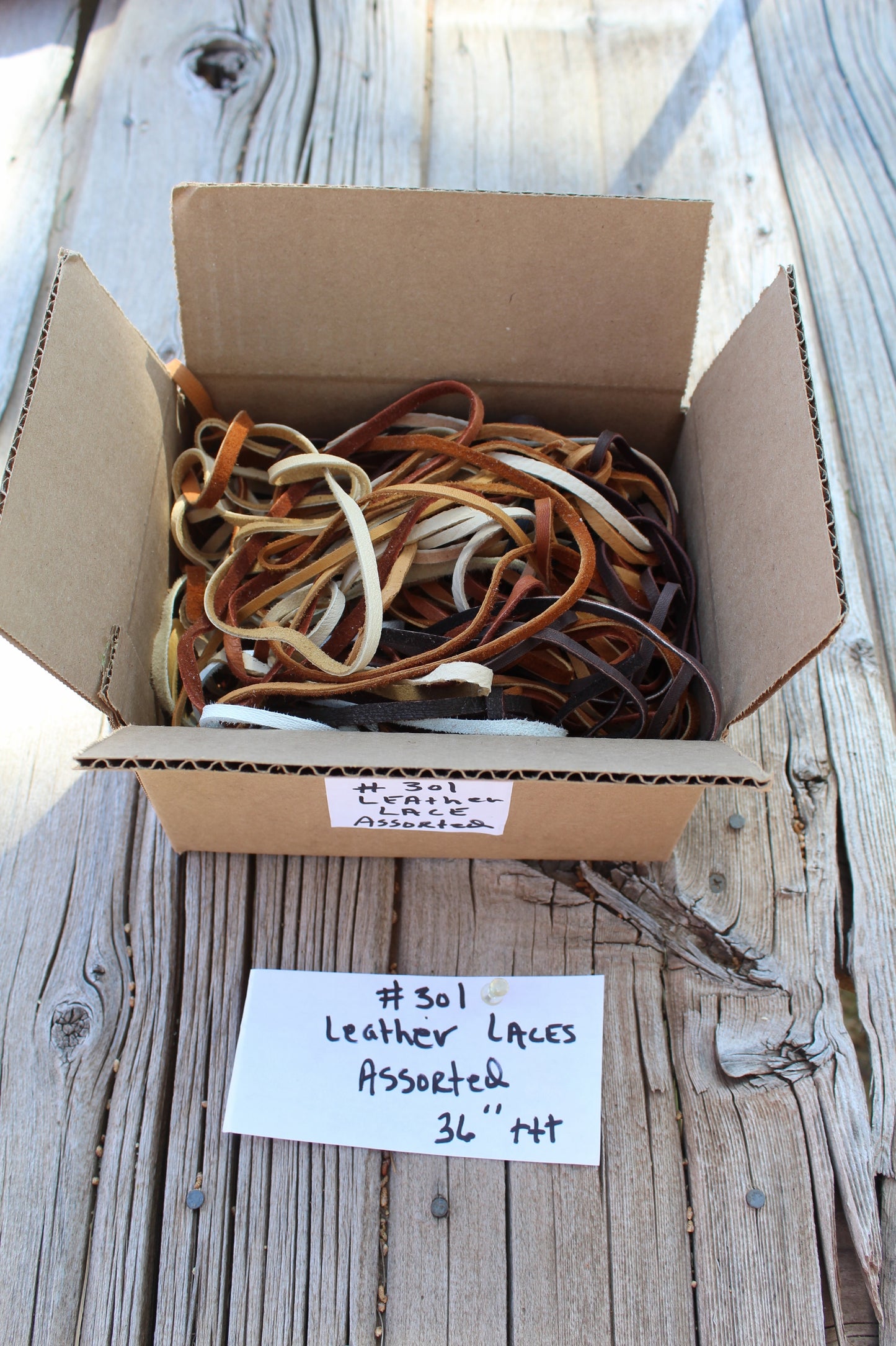 long leather laces, leather craft supplies