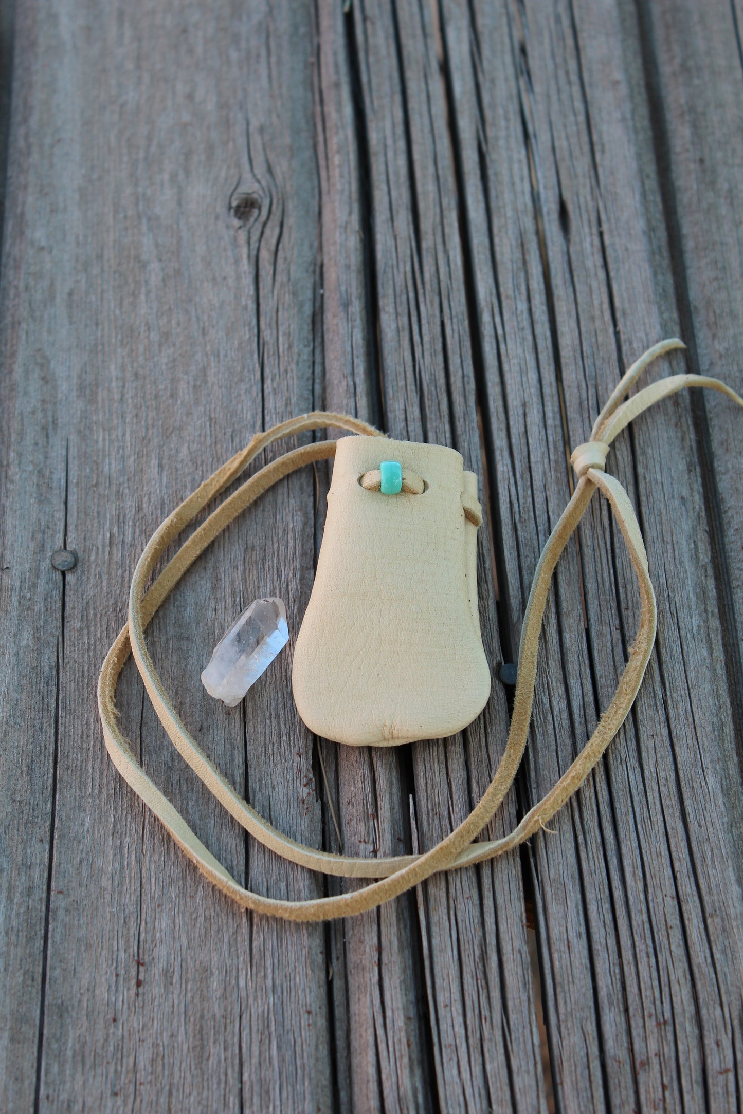 medicine bag, buckskin medicine bag