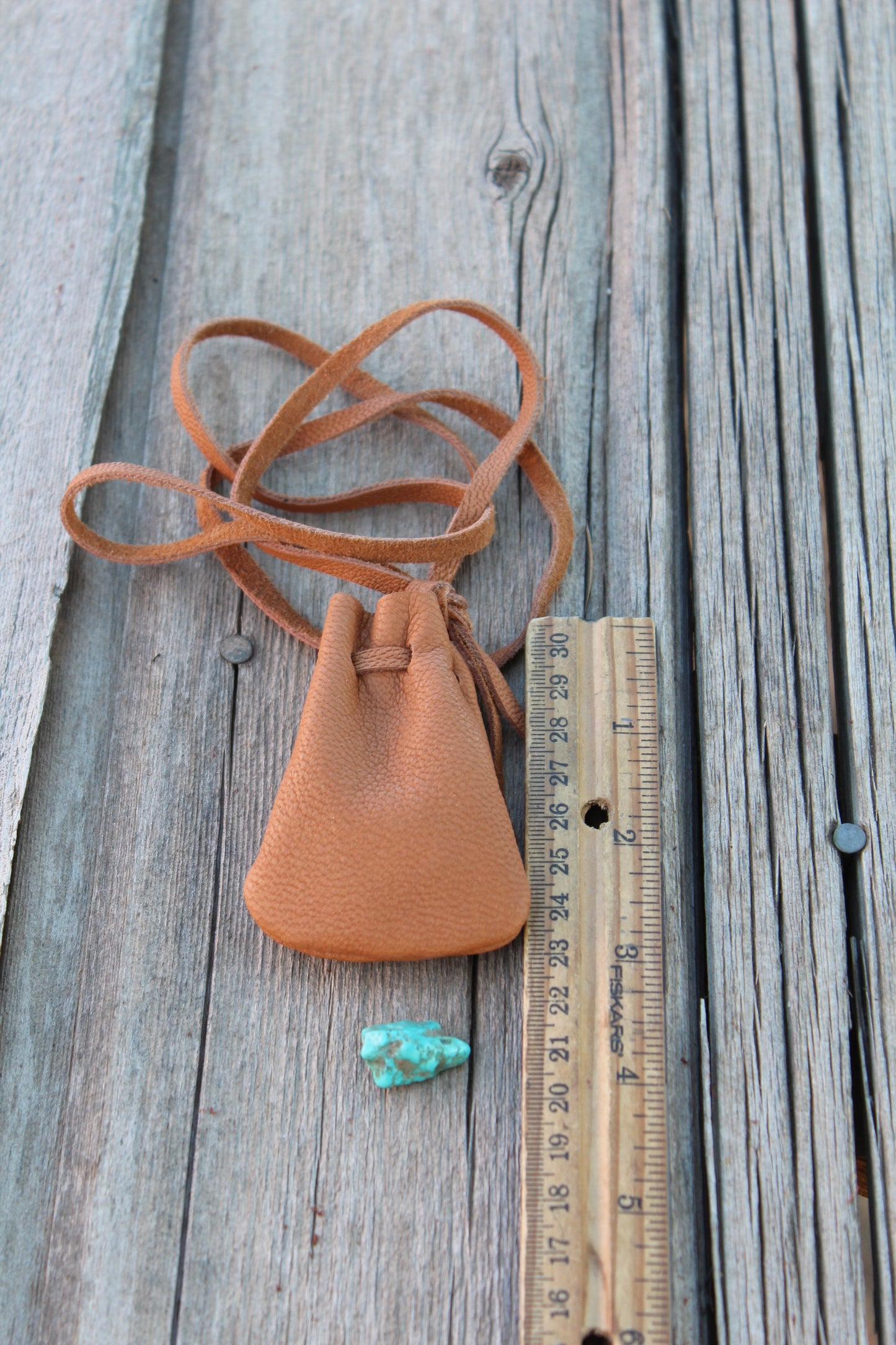 Medicine bag, buckskin bag, amulet bag