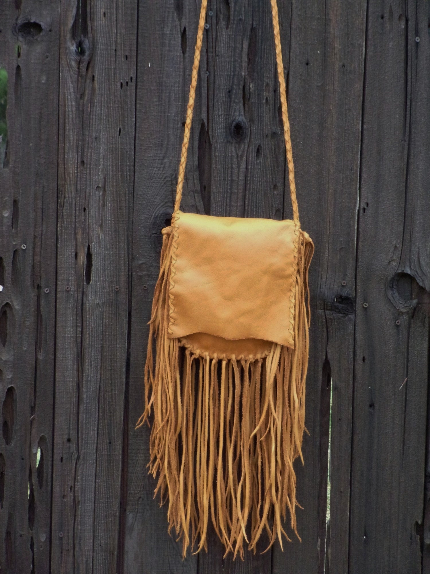Boho Bag Leather Crossbody Bag With Fringe Fringed Boho Leather