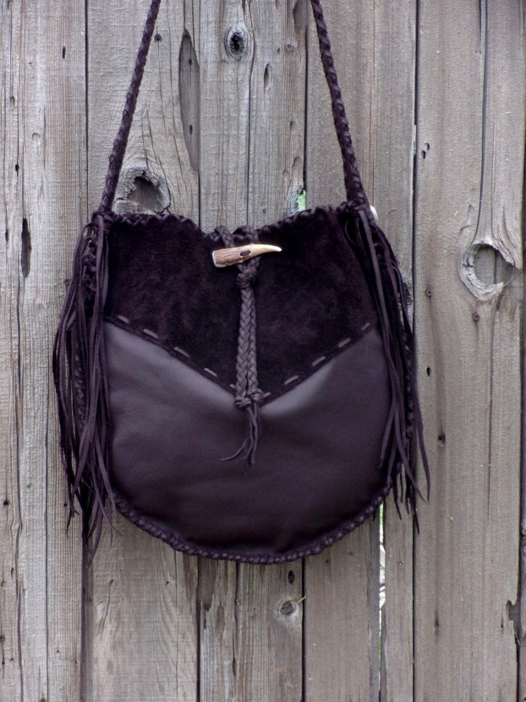Small Shoulder Bag for Women High Quality Drum Handbag Leather