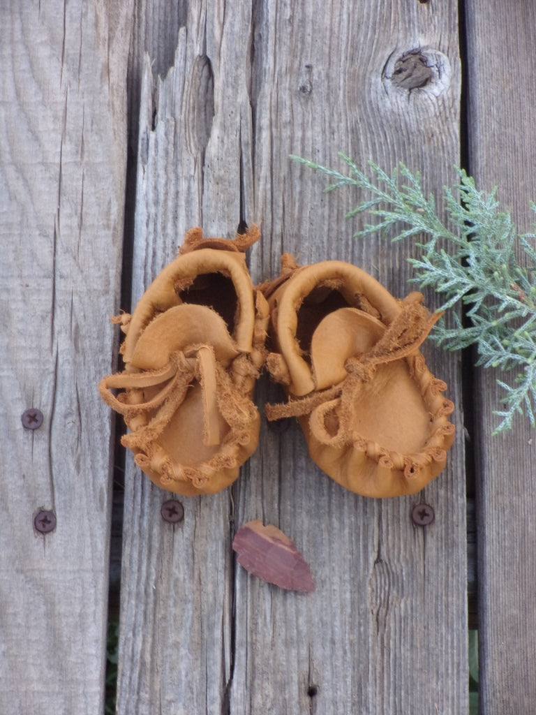 Newborn baby moccasins, baby shoes â Thunder Rose Leather