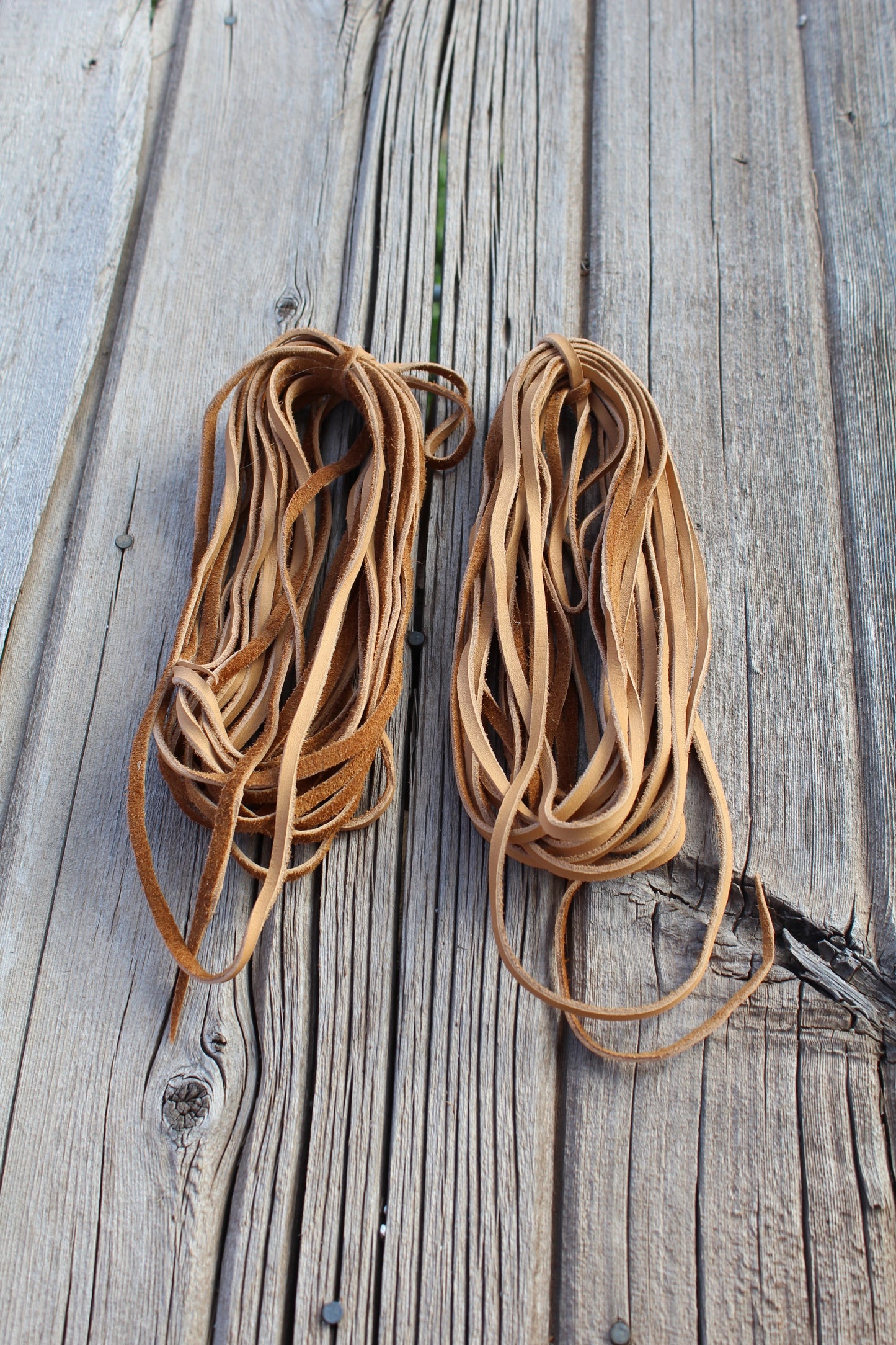 Leather lace, Reserved for Jan